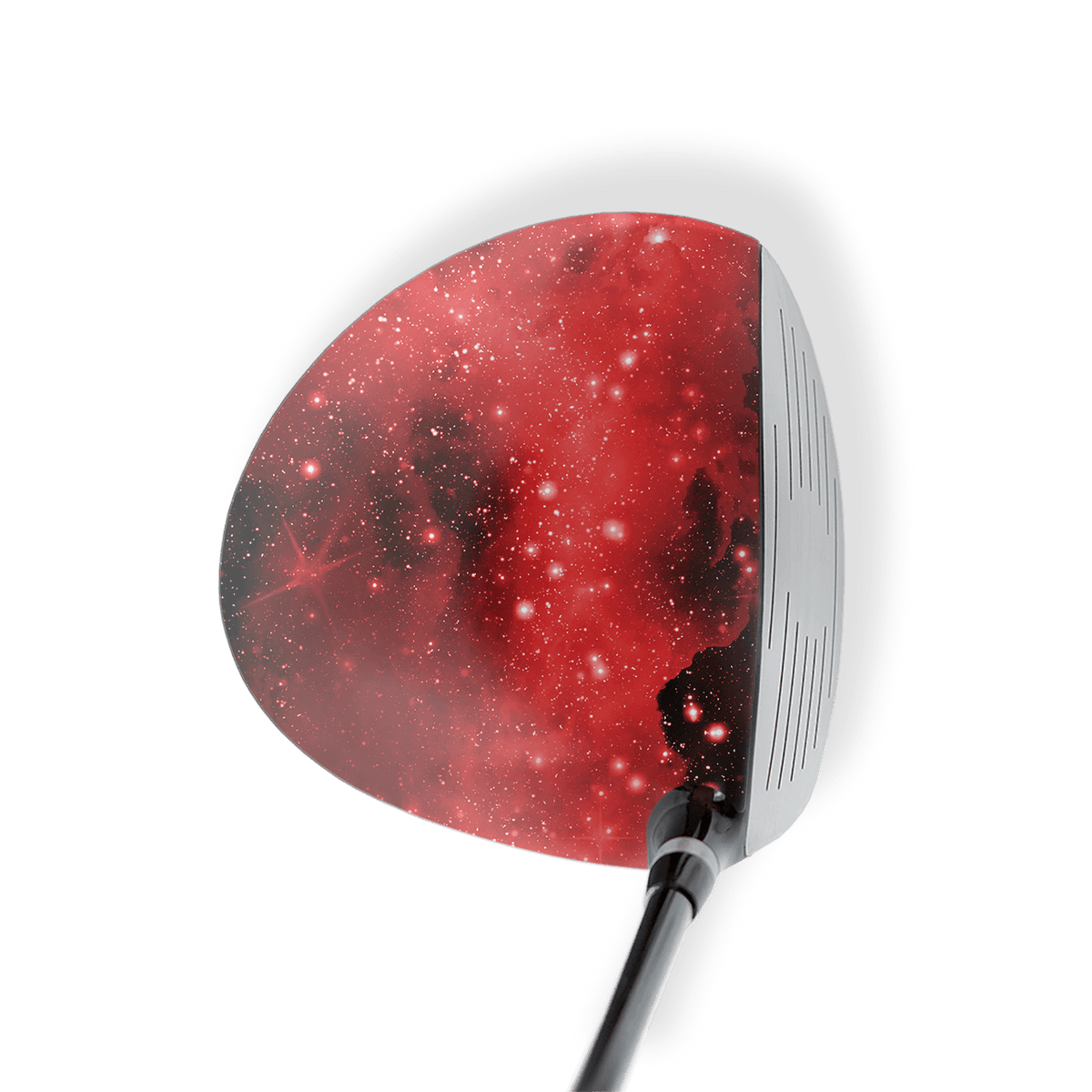 Driver Left Handed Galaxy Red Vinyl Wrap Skin