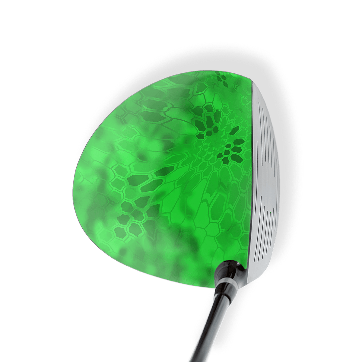 Driver Left Handed Kryptek Green Vinyl Wrap Skin