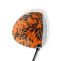 Driver Left Handed Kryptek Inferno Vinyl Wrap Skin