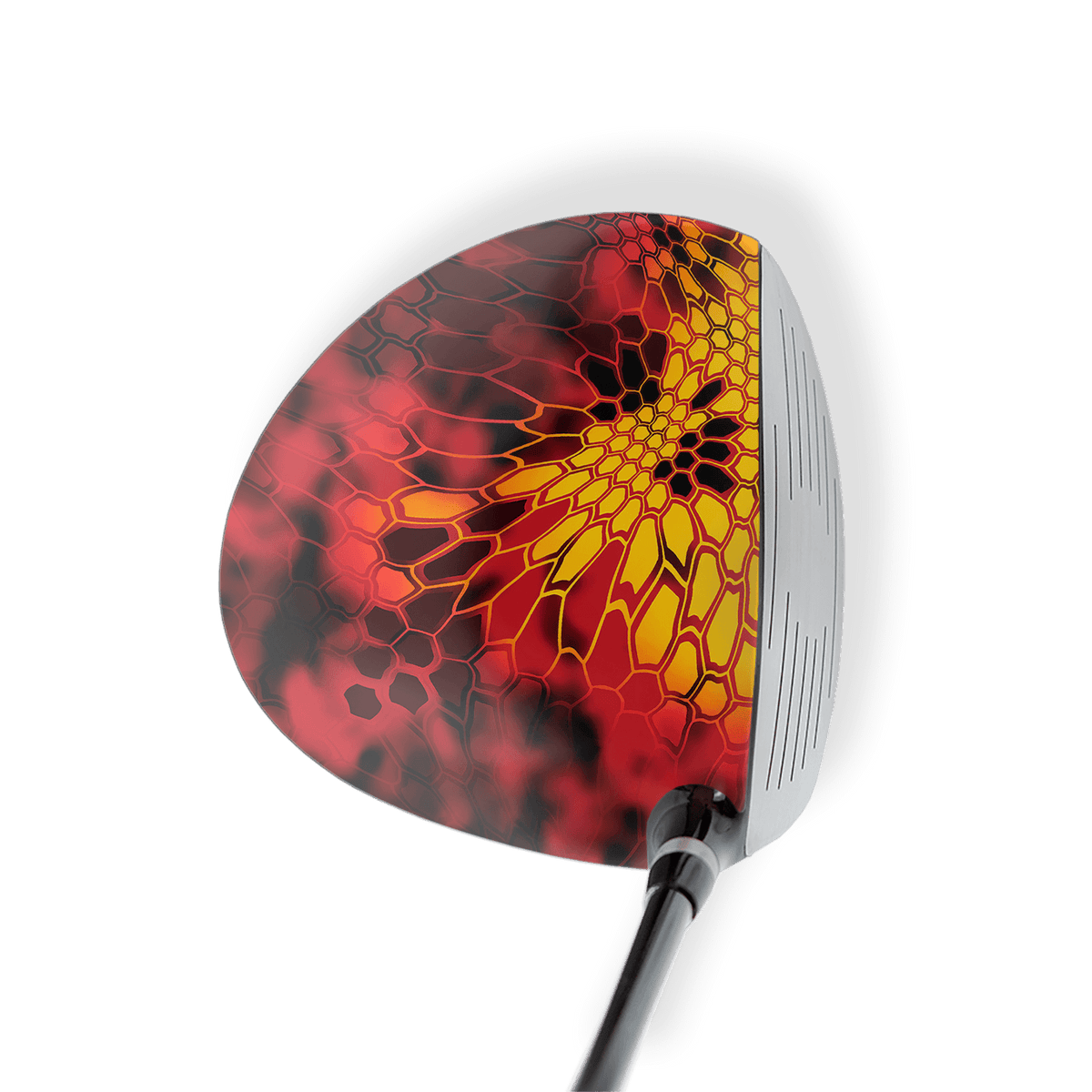 Driver Left Handed Kryptek Lava Vinyl Wrap Skin