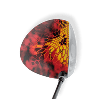 Driver Left Handed Kryptek Lava Vinyl Wrap Skin
