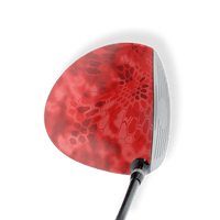 Driver Left Handed Kryptek Red Vinyl Wrap Skin