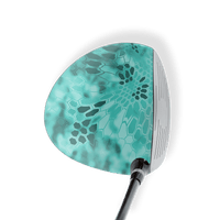 Driver Left Handed Kryptek Tiffany Blue Vinyl Wrap Skin