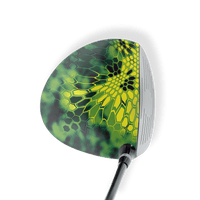 Driver Left Handed Kryptek Toxic Waste Vinyl Wrap Skin