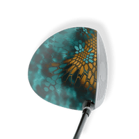 Driver Left Handed Kryptek Turquoise Vinyl Wrap Skin