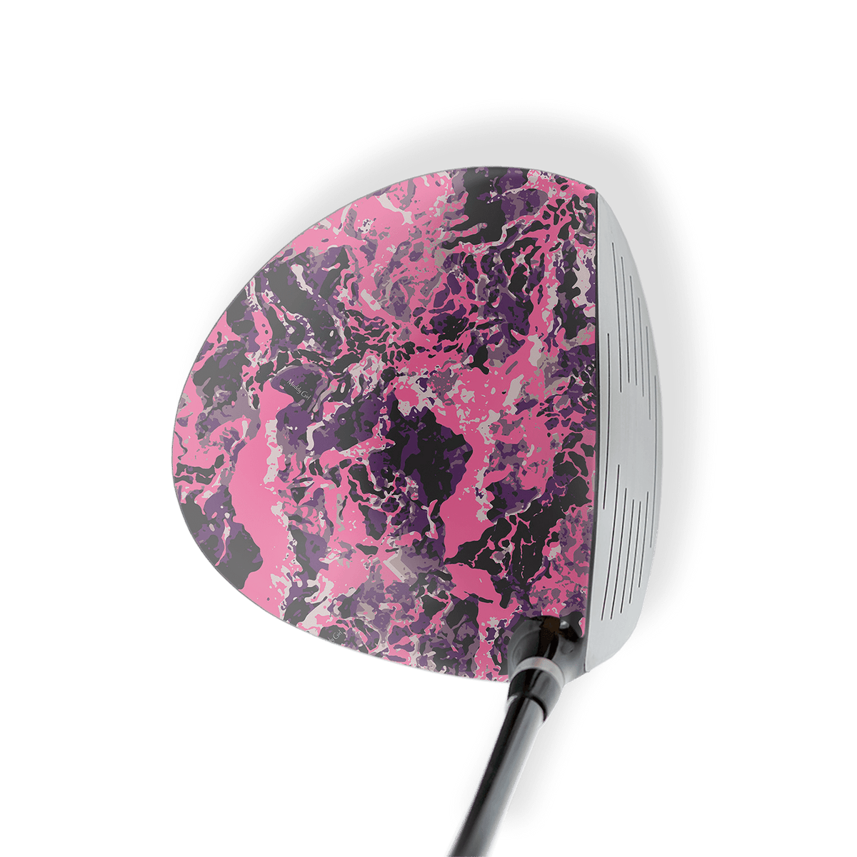 Driver Left Handed Muddy Girl Flat Vinyl Wrap Skin