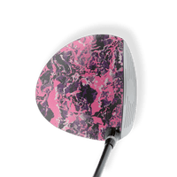 Driver Left Handed Muddy Girl Flat Vinyl Wrap Skin