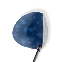 Driver Left Handed Paintball Elite Blue Vinyl Wrap Skin