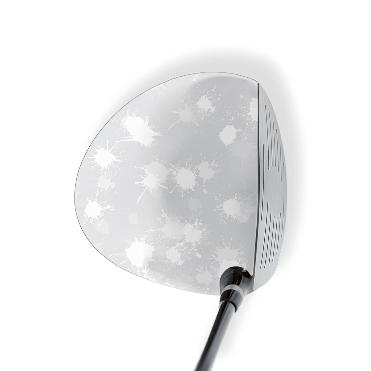 Driver Left Handed Paintball Elite White Vinyl Wrap Skin