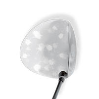 Driver Left Handed Paintball Elite White Vinyl Wrap Skin