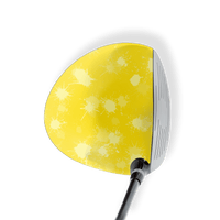 Driver Left Handed Paintball Elite Yellow Vinyl Wrap Skin