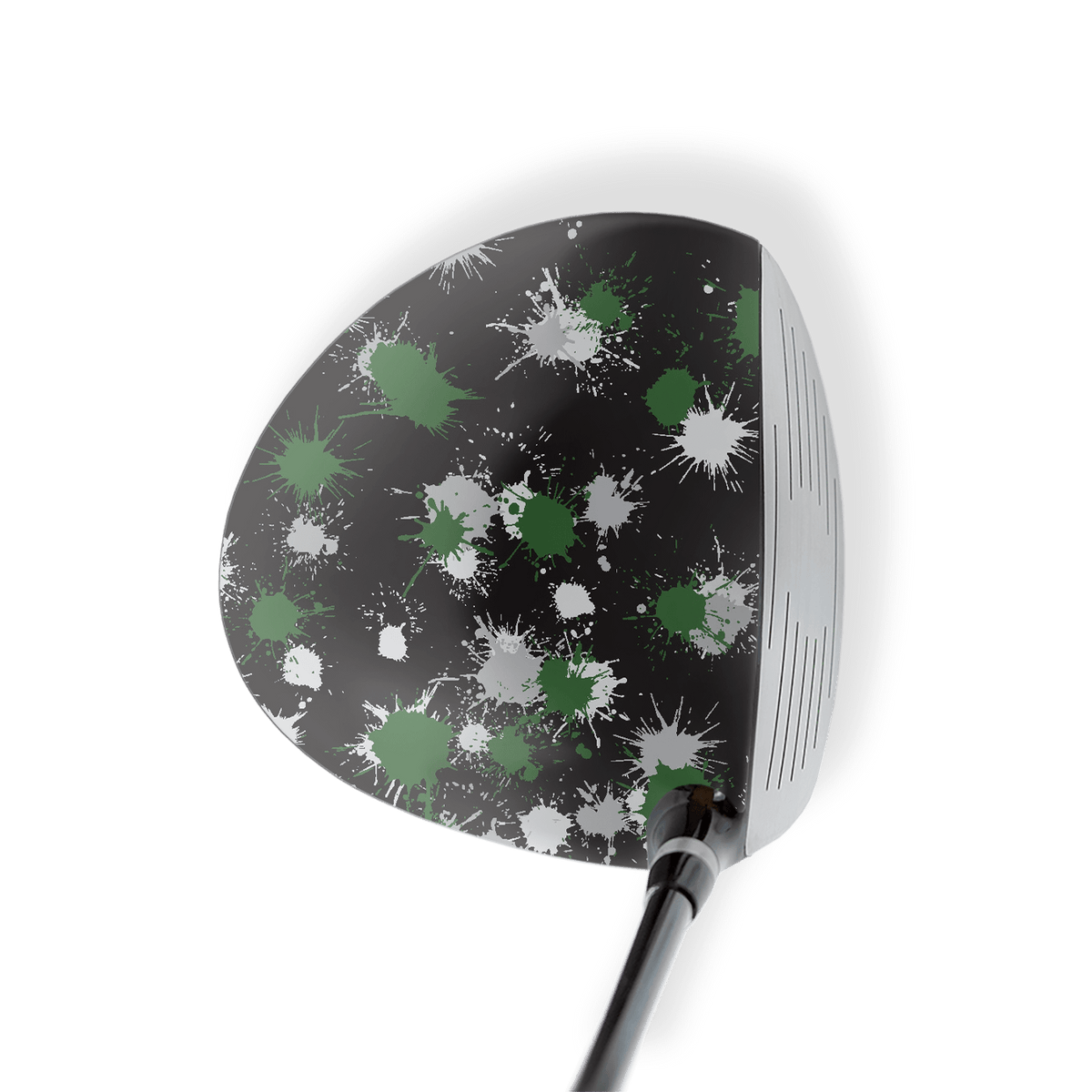 Driver Left Handed Paintball Green Tiger Vinyl Wrap Skin