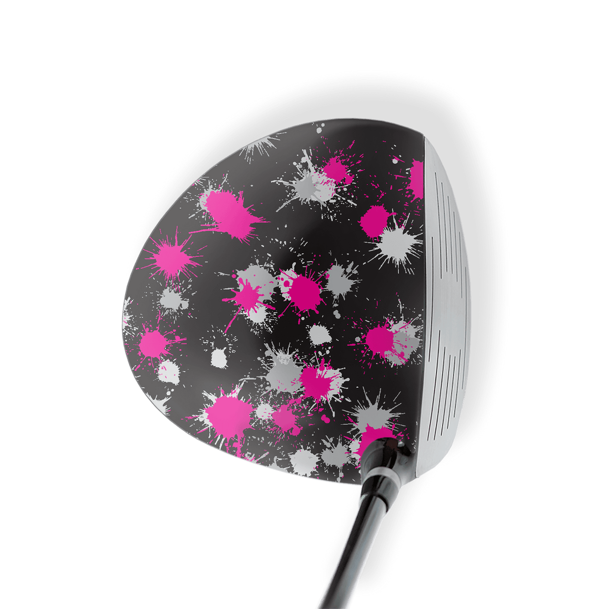 Driver Left Handed Paintball Magenta Tiger Vinyl Wrap Skin