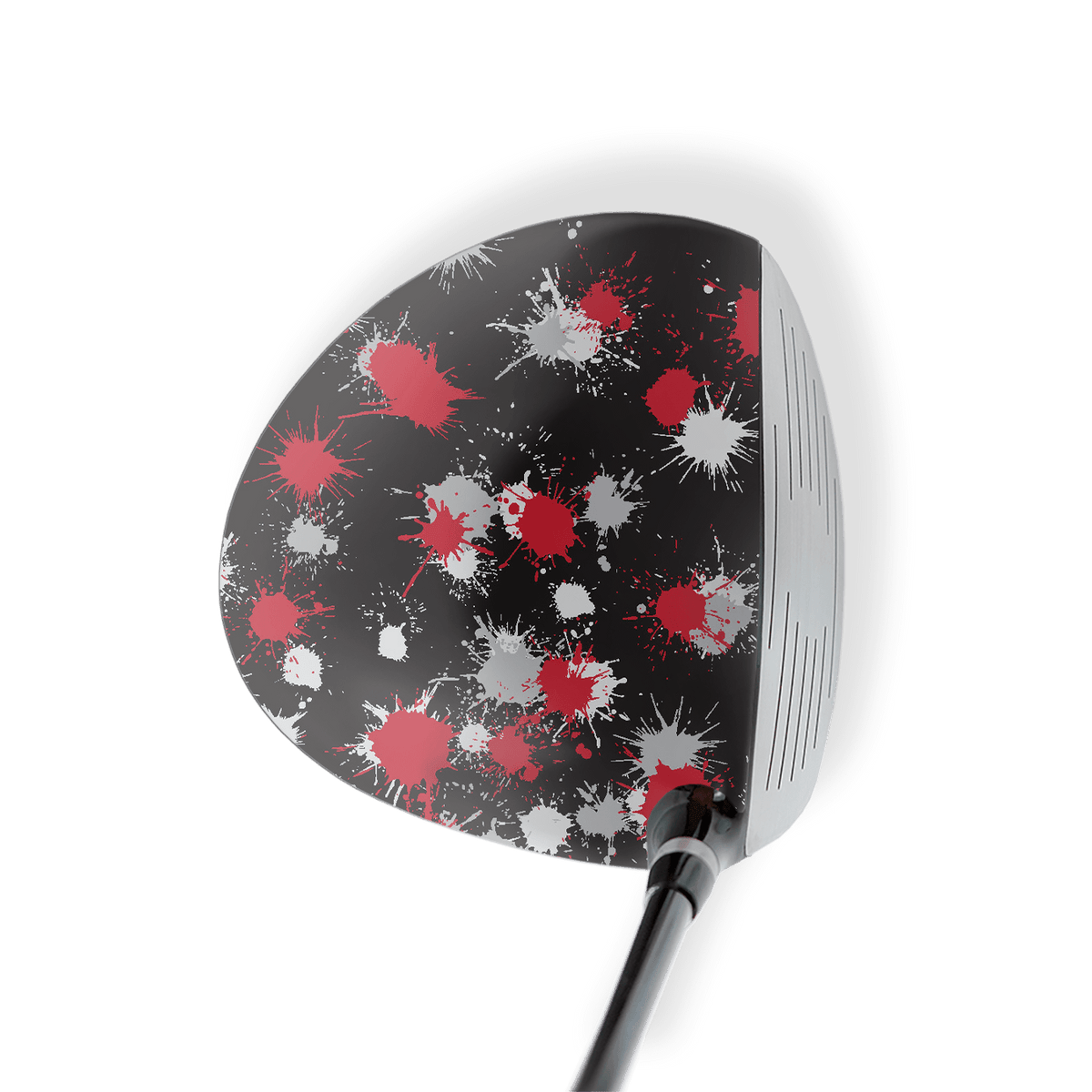 Driver Left Handed Paintball Red Tiger Vinyl Wrap Skin