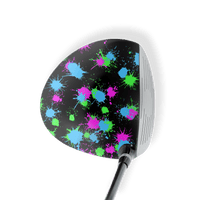 Driver Left Handed Paintball Retro Vinyl Wrap Skin
