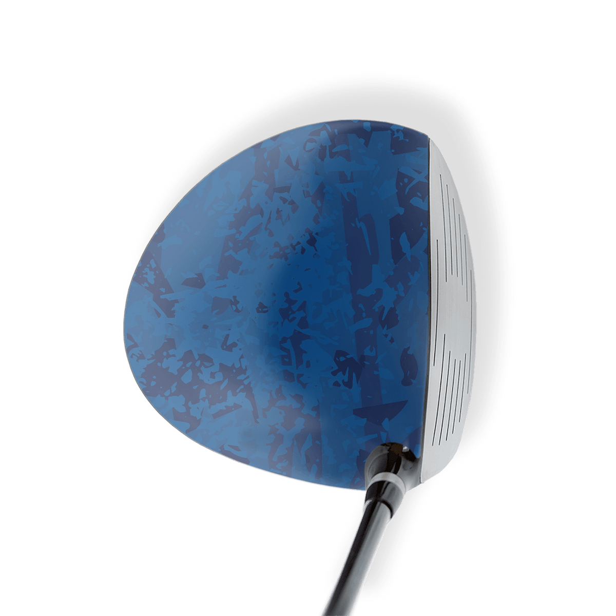 Driver Left Handed Party Popper Elite Blue Vinyl Wrap Skin