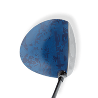 Driver Left Handed Party Popper Elite Blue Vinyl Wrap Skin