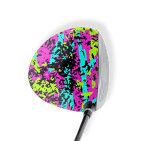 Party Popper Golf Fairway Wood | Hybrid | Driver Skin Vinyl Wrap