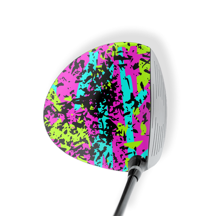 Party Popper Golf Fairway Wood | Hybrid | Driver Skin Vinyl Wrap