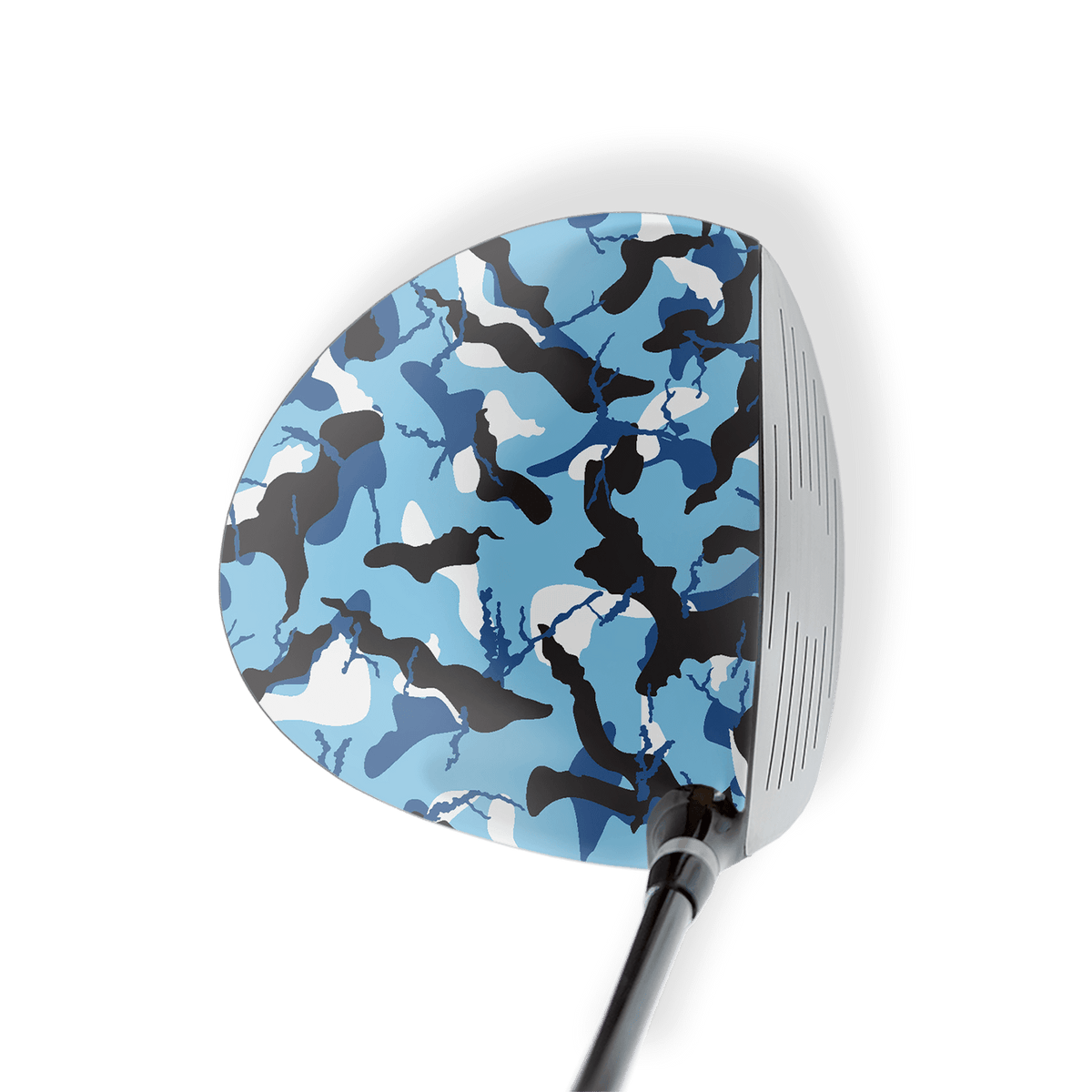 Driver Left Handed Ragged Baby Blue Vinyl Wrap Skin
