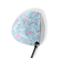 Driver Left Handed Ragged Cotton Candy Vinyl Wrap Skin