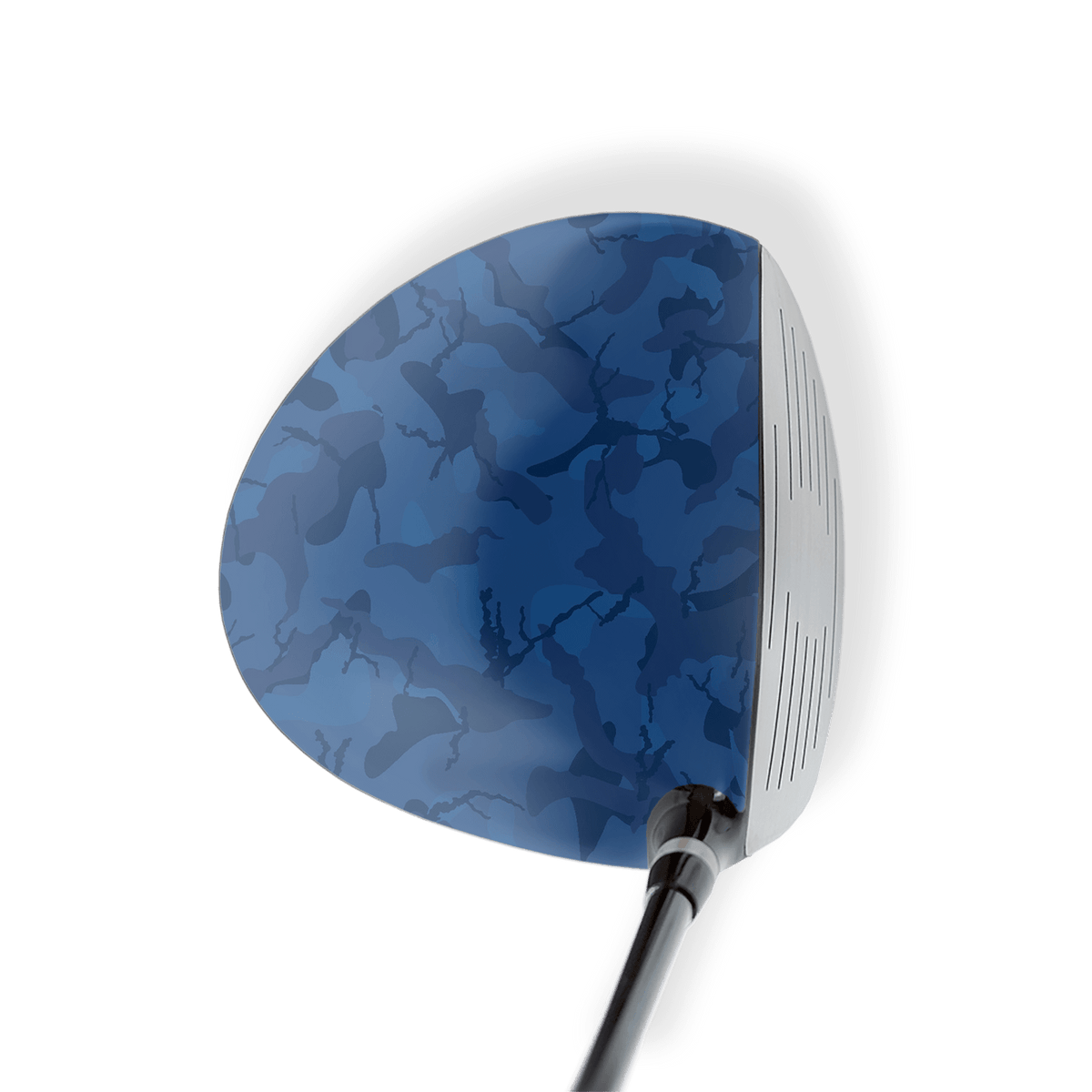Driver Left Handed Ragged Elite Blue Vinyl Wrap Skin