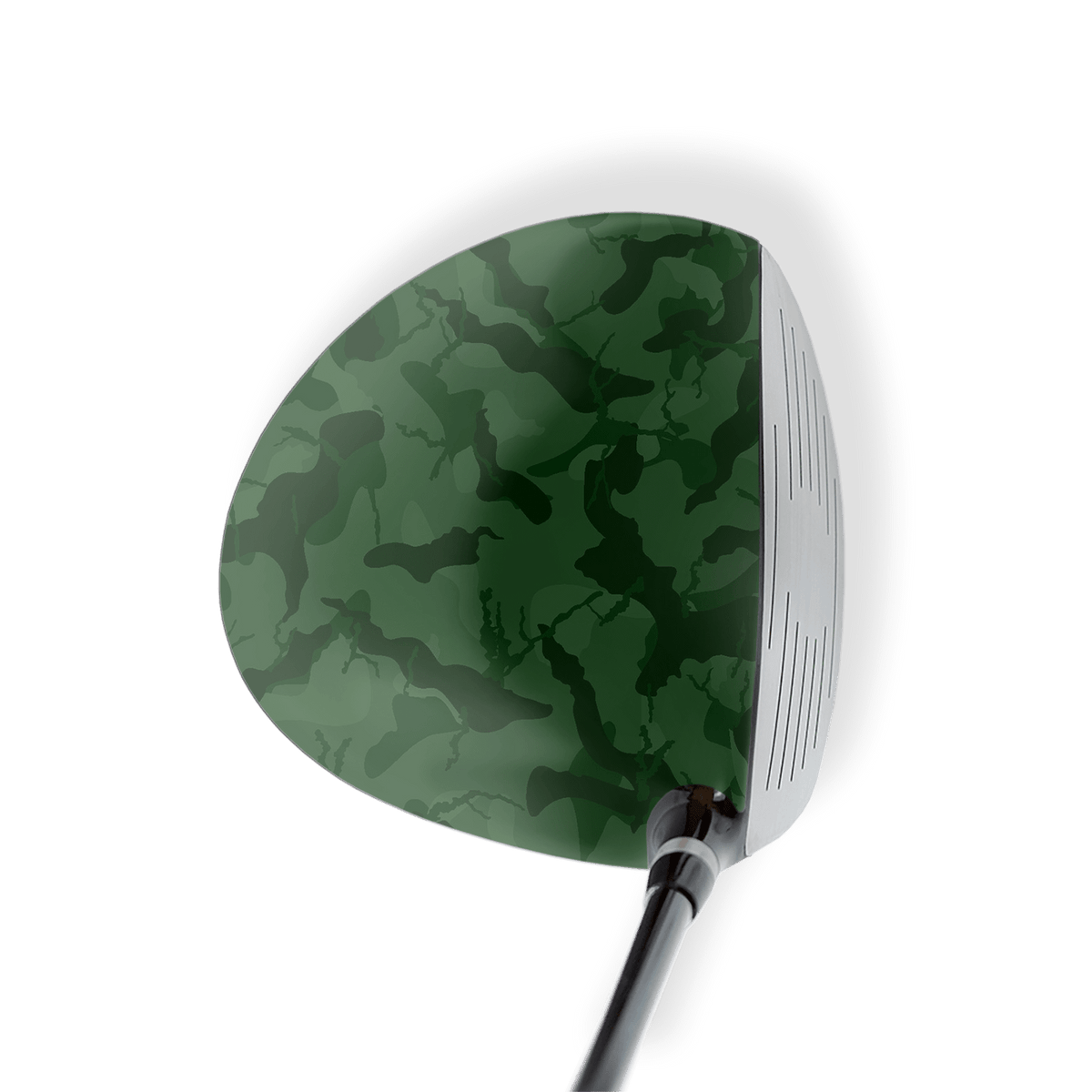 Driver Left Handed Ragged Elite Green Vinyl Wrap Skin