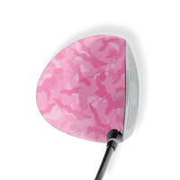 Driver Left Handed Ragged Elite Pink Vinyl Wrap Skin