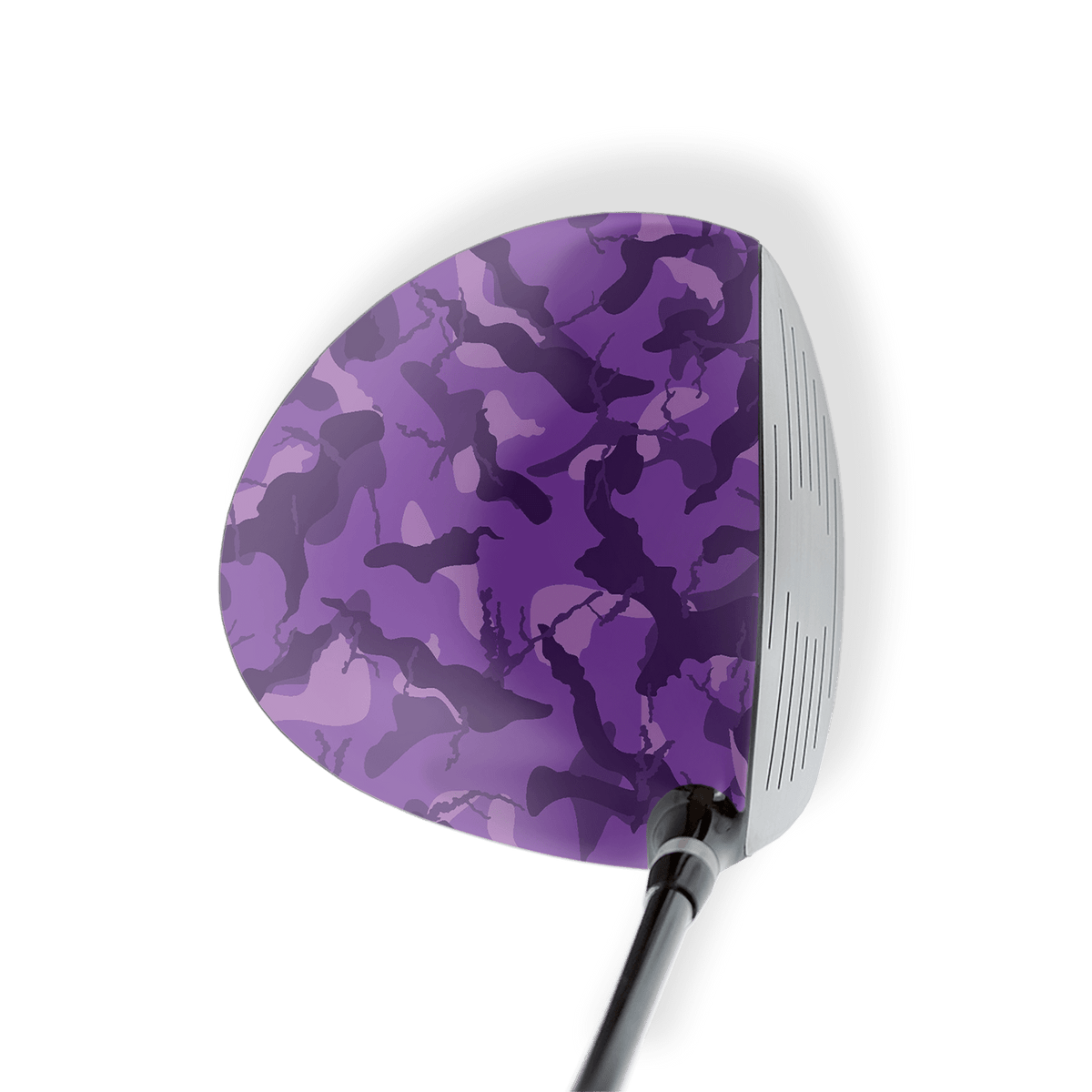 Driver Left Handed Ragged Elite Purple Vinyl Wrap Skin