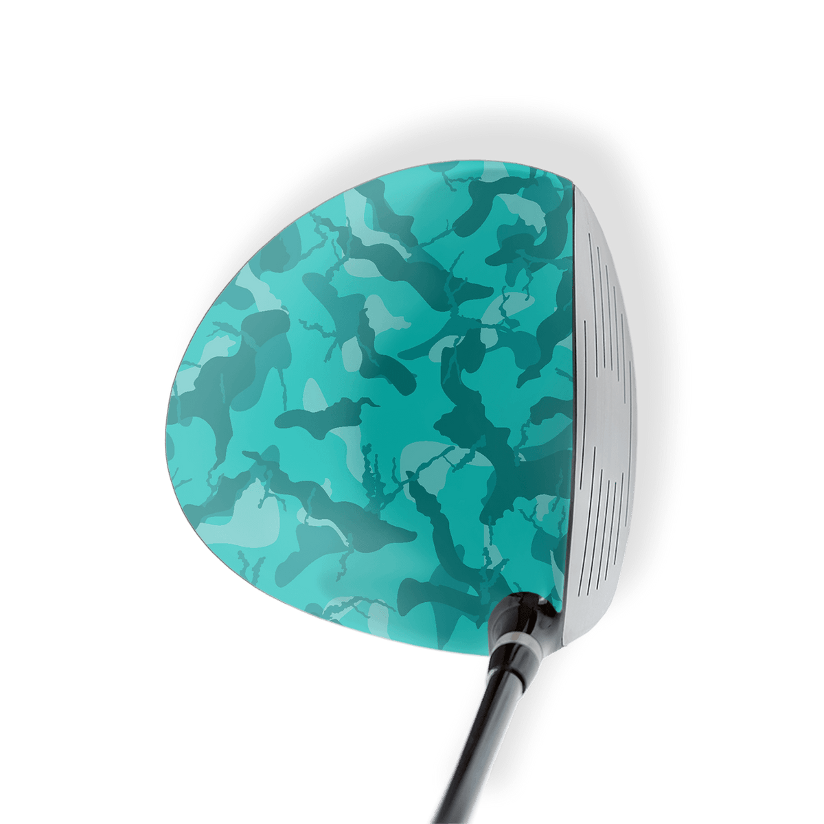 Driver Left Handed Ragged Elite Tiffany Blue Vinyl Wrap Skin