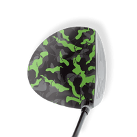 Driver Left Handed Ragged Metro Green Vinyl Wrap Skin