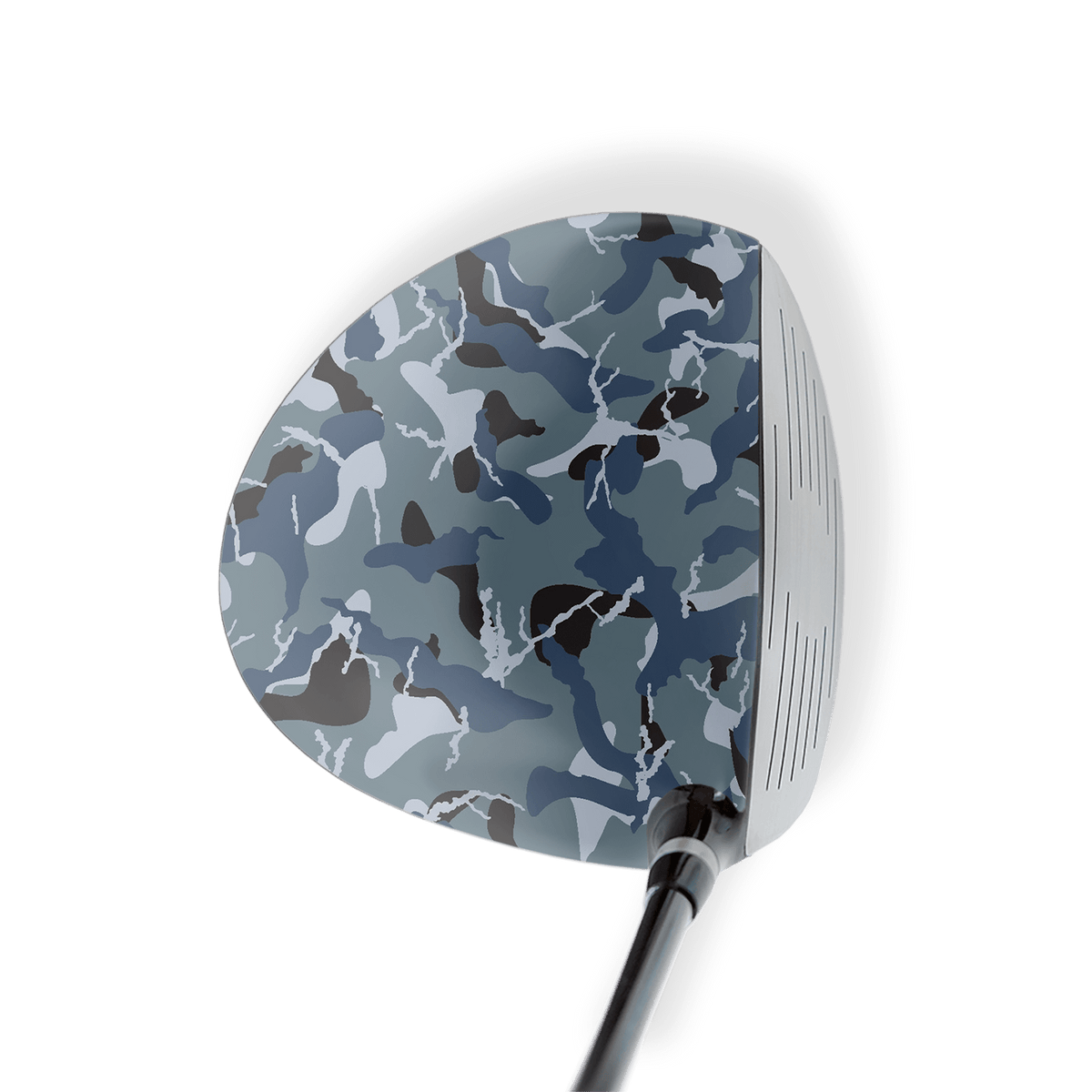 Driver Left Handed Ragged Navy Vinyl Wrap Skin