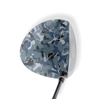 Driver Left Handed Ragged Navy Vinyl Wrap Skin