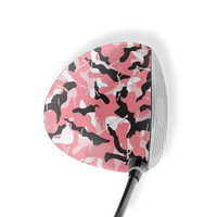 Driver Left Handed Ragged Pink Vinyl Wrap Skin