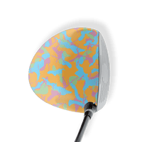 Driver Left Handed Ragged Sherbert Vinyl Wrap Skin