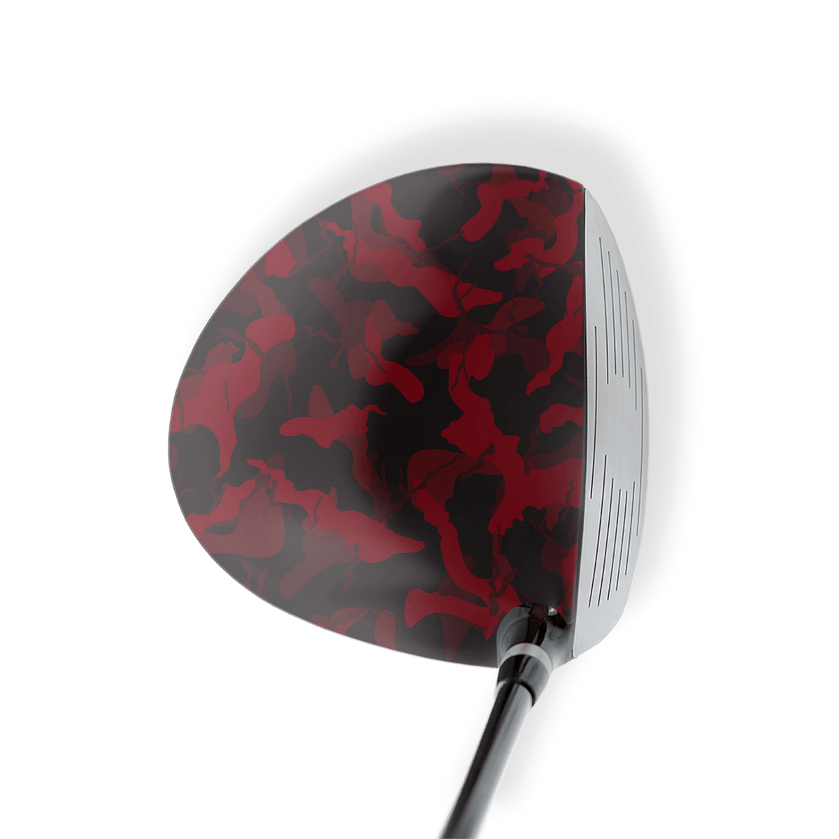 Driver Left Handed Ragged Vampire Red Vinyl Wrap Skin