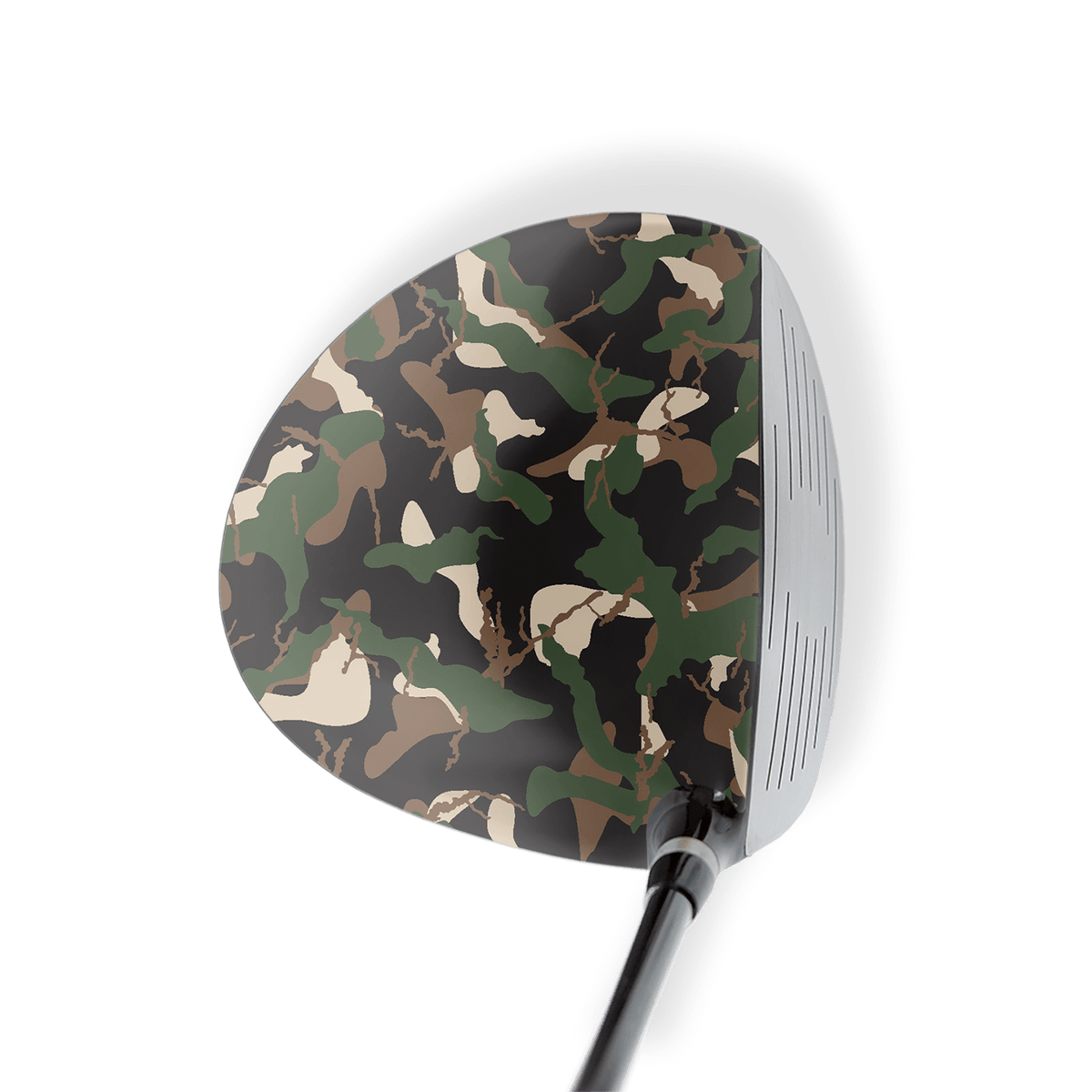 Driver Left Handed Ragged Woodland Vinyl Wrap Skin