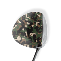 Driver Left Handed Ragged Woodland Vinyl Wrap Skin
