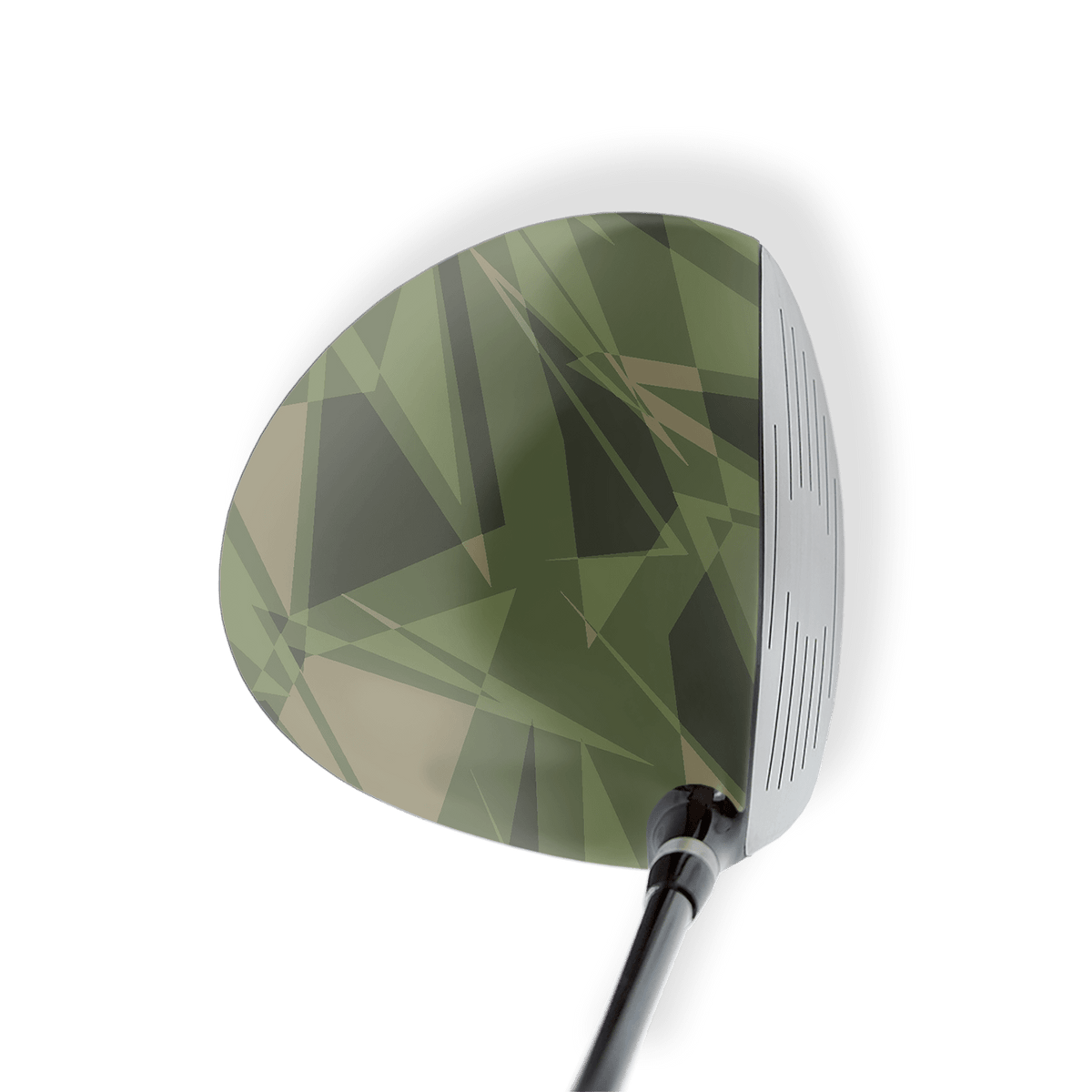 Driver Left Handed Sharp Army Green Vinyl Wrap Skin