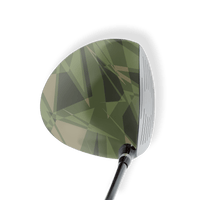 Driver Left Handed Sharp Army Green Vinyl Wrap Skin
