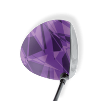 Driver Left Handed Sharp Elite Purple Vinyl Wrap Skin