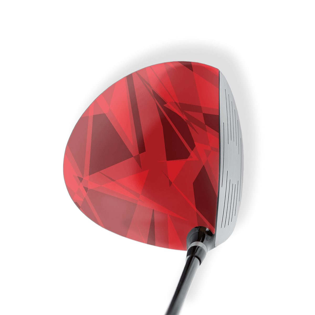 Driver Left Handed Sharp Elite Red Vinyl Wrap Skin