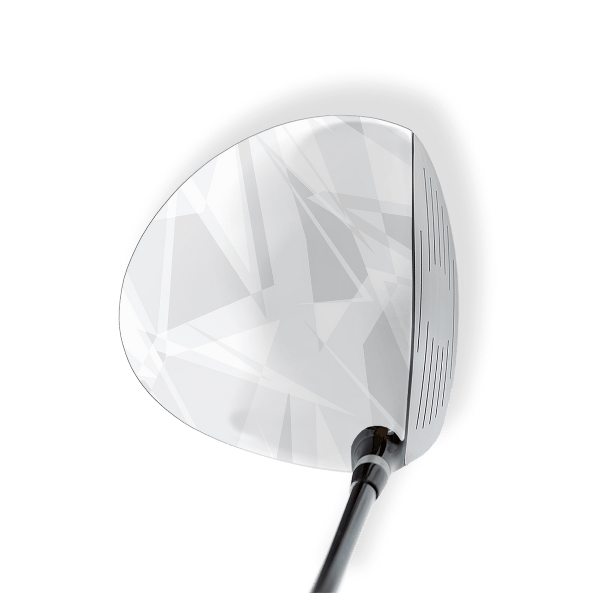 Driver Left Handed Sharp Elite White Vinyl Wrap Skin