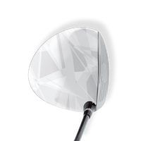 Driver Left Handed Sharp Elite White Vinyl Wrap Skin