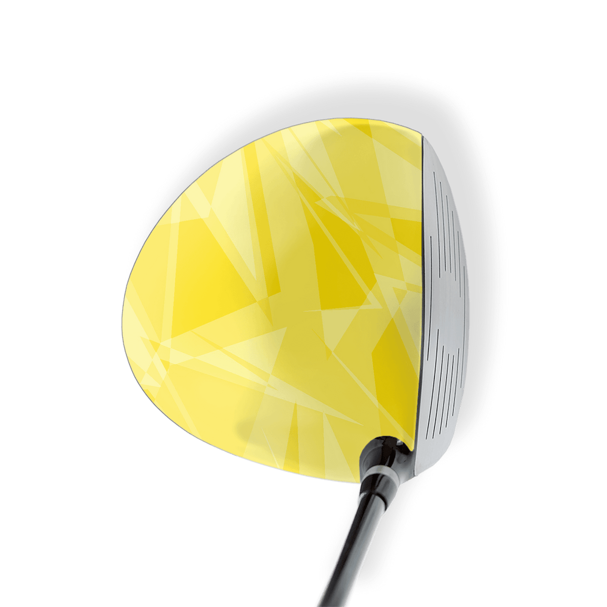 Driver Left Handed Sharp Elite Yellow Vinyl Wrap Skin