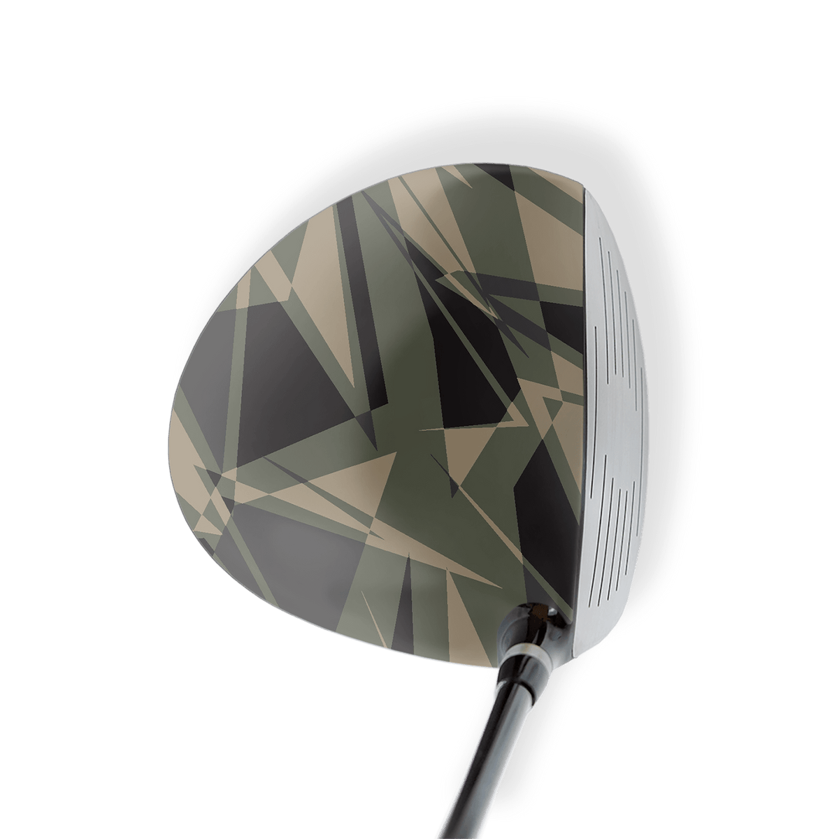 Driver Left Handed Sharp Militant Charcoal Vinyl Wrap Skin