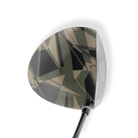 Driver Left Handed Sharp Militant Charcoal Vinyl Wrap Skin
