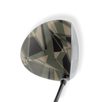 Driver Left Handed Sharp Militant Green Vinyl Wrap Skin