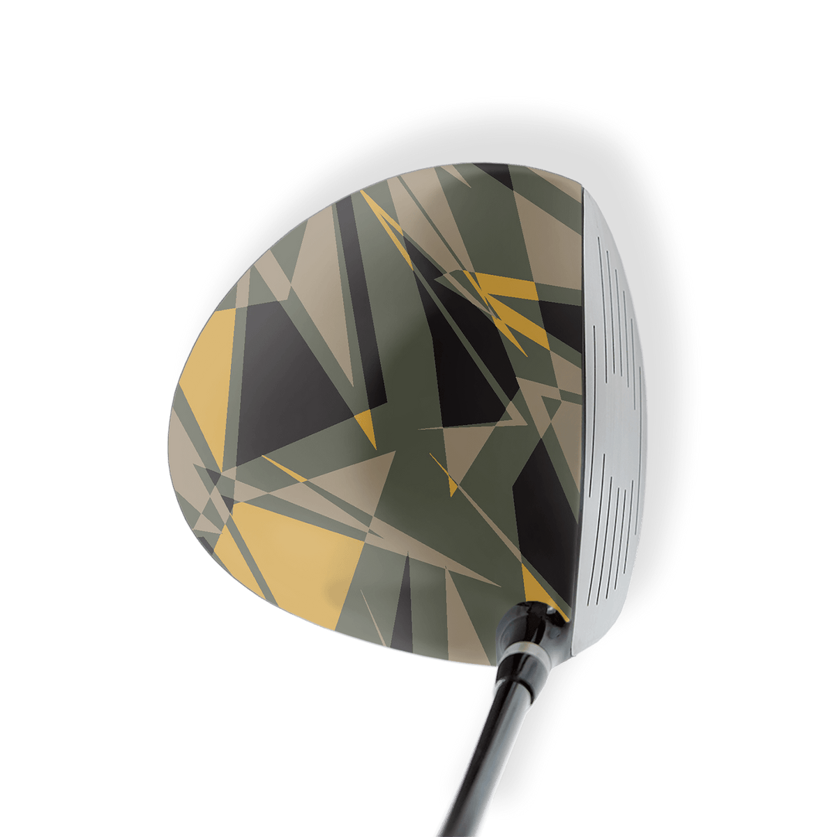 Driver Left Handed Sharp Militant Yellow Vinyl Wrap Skin