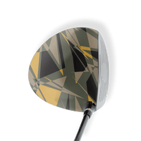 Driver Left Handed Sharp Militant Yellow Vinyl Wrap Skin